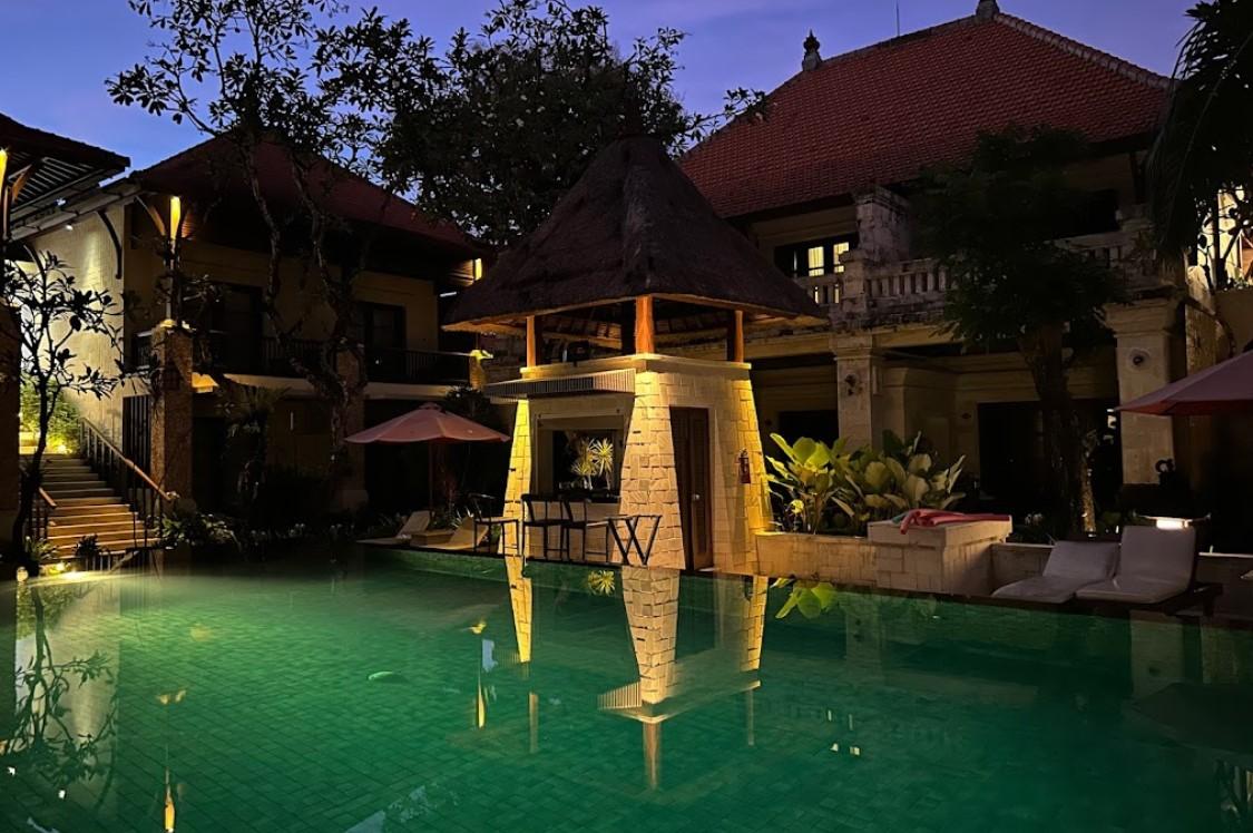 Griya Santrian A Beach Resort And Spa Sanur Dış mekan fotoğraf