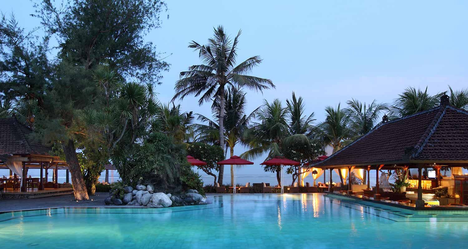 Griya Santrian A Beach Resort And Spa Sanur Dış mekan fotoğraf